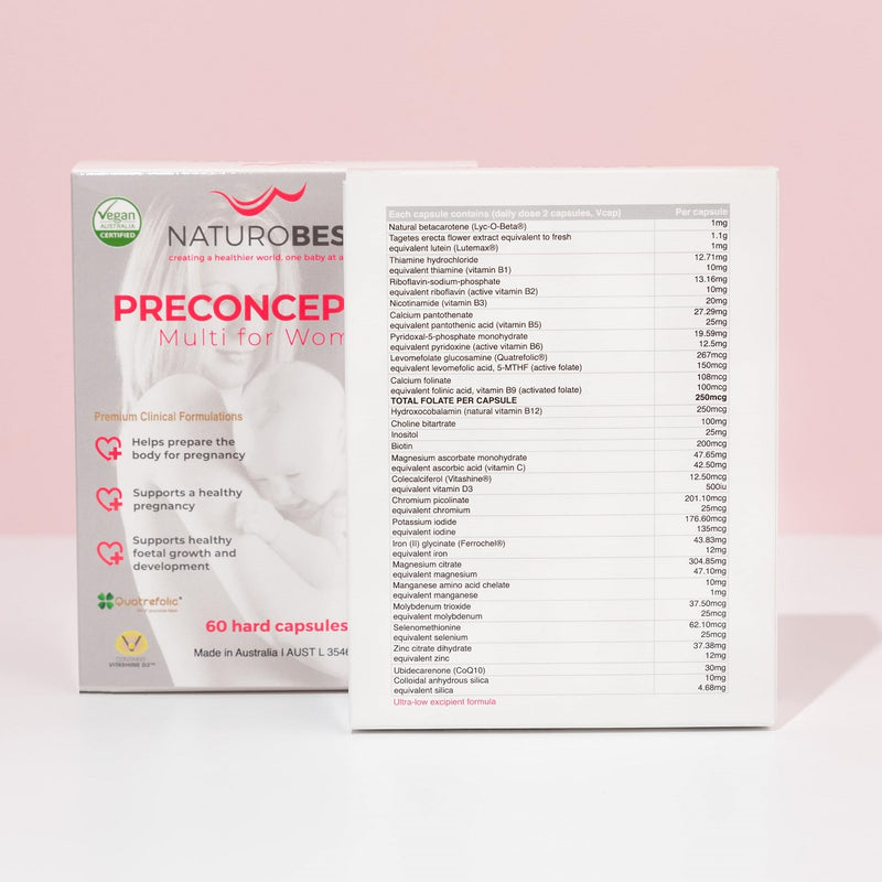 Preconception multi for women (out of stock until May-June - please contact us for options)